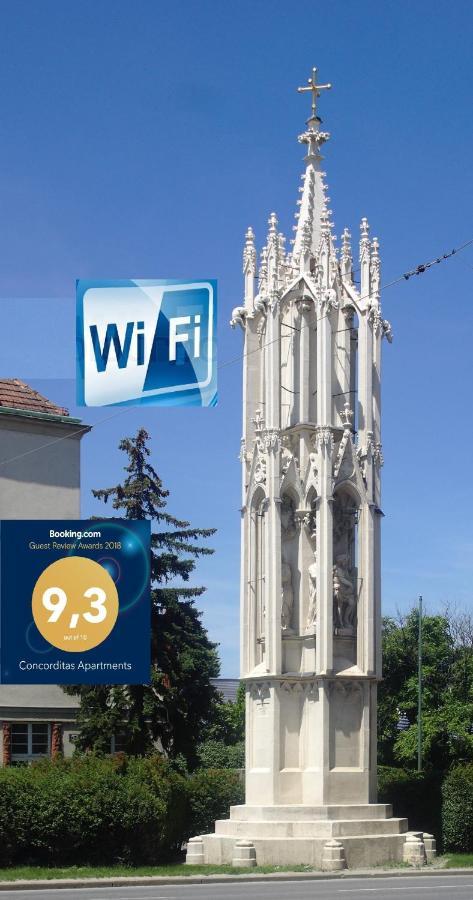 Concorditas Apartments Wien Exterior foto